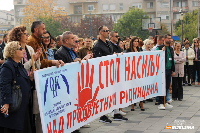 U Bijeljini održan protestni skup 