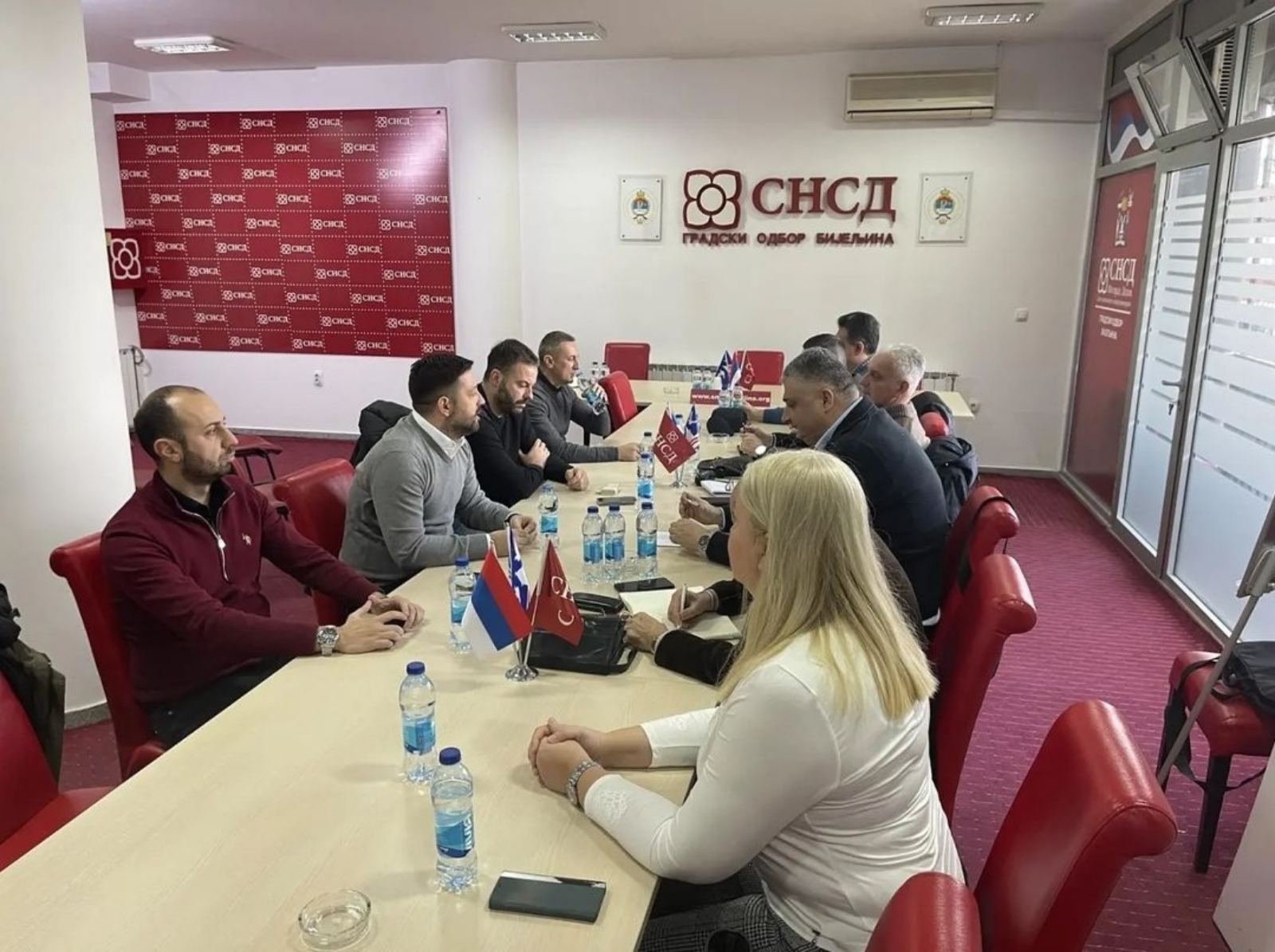 Bijeljina: Održan sastanak predstavnika gradskih odbora RSS i SNSD
