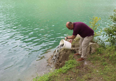 Drina poribljena pastrmkom i šaranom