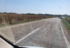 Vozači, oprez: Prosut šljunak na putu Bijeljina - Brčko