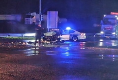 Tragedija u Lončarima: Vozač poginuo u sudaru (FOTO)