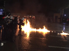 Haos u Tirani: Sukobili se demonstranati i policija