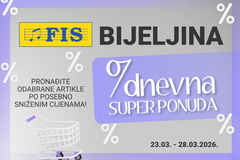 FIS Bijeljina – sedmodnevna super ponuda  