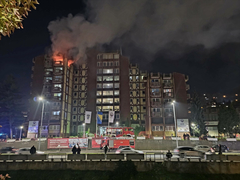 U požaru u Domu penzionera u Tuzli 10 mrtvih, među 20 povrijeđenih policajci i vatrogasci (FOTO, VIDEO)