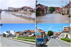 Ovako su u vrijeme velike poplave izgledali dijelovi Bijeljine (FOTO)