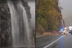 Nevrijeme širom BiH: Poplavljeni putevi, klizište na putu Jablanica - Blidinje