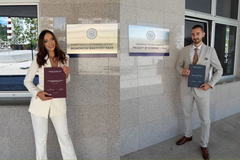 Sofija i Petar ispisali istoriju: Prvi diplomirali sa prosjekom 10 u Palama