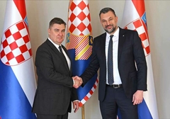 Sastanak Konakovića i Milanovića: Zagreb podržava evropski put BiH (FOTO)