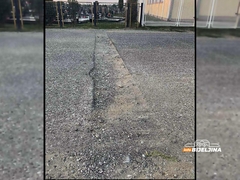 Nemoguće je izbjeći: Pukotina na putu izazov za vozače (FOTO)