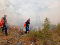 Mještani sprečavali požar na 150 metara od kuća: Spremni bili na evakuaciju