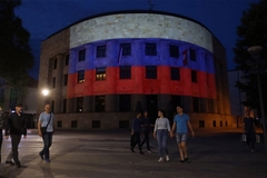 Palata Republike večeras u bojama srpske trobojke