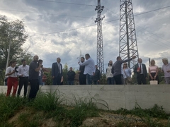 Minić obišao novoizgrađeni sistem zaštite od poplava u Prijedoru; Do sada gradu odobreno više od 30 miliona KM
