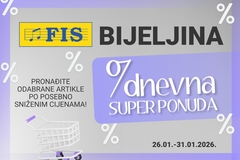 FIS Bijeljina – sedmodnevna super ponuda za povoljniju kupovinu