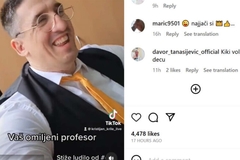 Roditelji zabrinuti: Kristijan Golubović u posjeti školi