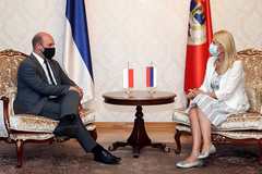 Cvijanovićeva sa državnim sekretarom u Ministarstvu spoljnih poslova Poljske: Evropske integracije strateško opredjeljenje Srpske