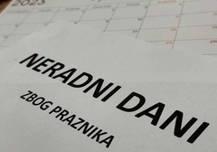 Sutra neradni dan u Republici Srpskoj
