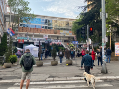 Ulice i dalje zatvorene: RTS i 9. dan u blokadi