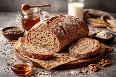 Brzi hljeb koji se ne mijesi i ne diže: ne sadrži pšenicu, masnoće ni šećer