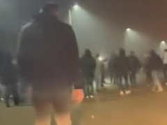 Navijači Zvezde napadnuti u Tuzli! (VIDEO)