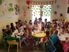 NI KIŠA NIJE POKVARILA SLAVLJE Obilježan drugi rođendan vrtića "Dječiji čarobni svijet"