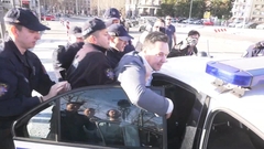 Uhapšen Nemanja Šarović (VIDEO)