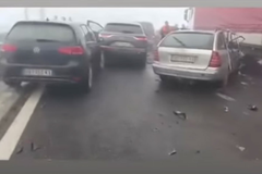 Lančani sudar na auto-putu u Srbiji, ima povrijeđenih (UZNEMIRUJUĆI VIDEO)