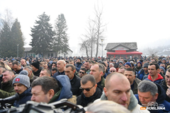 Novi protest kod RiTE Ugljevik: “Idemo do kraja, nema više čekanja” (FOTO/VIDEO)