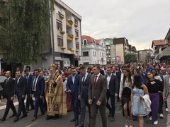 Bijeljinci obilježili krsnu slavu - Svetog Pantelejmona (FOTO)