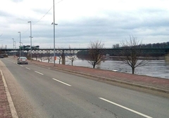 Zbog oštećenja od večeras obustavljen saobraćaj preko mosta Brčko-Gunja