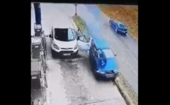 "RADNIK VRAĆEN IZ BOLNICE" Oglasio se direktor benzinske pumpe na kojoj je automobilom udaren radnik