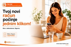 Jednostavnije, brže i sigurnije do bankarskog računa