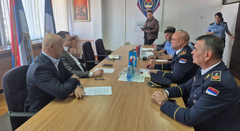 Budimir i Kostrešević sa rukovodstvom PU Bijeljina