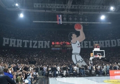 Partizan protiv Fenerbahčea bodrilo više navijača nego na derbiju