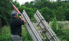 Ispaljene 44 protivgradne rakete