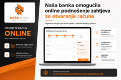 Jednostavnije, brže i sigurnije do bankarskog računa