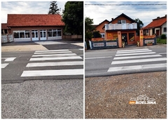 Samo u Bijeljini: Mještani Dvorova dobili pješačke prelaze da mogu trošiti pare