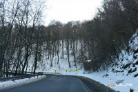 Poledica i ugažen snijeg na dionicama u višim predjelima