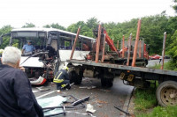 Sudar autobusa i kamiona kod Banjaluke, više povrijeđenih