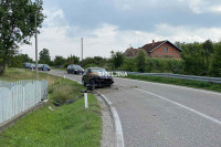 Udes u Ruhotini kod Bijeljine, povrijeđen motociklista /FOTO/