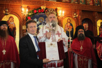 Obilježeno 110 godina crkvene opštine Ugljevik, načelnik Perić kumovao