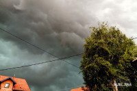 Žuto upozorenje zbog grmljavine i pljuskova