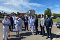 Bijeljina: Radovi na proširenju kovid bolnice idu po planu