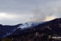 Odbranjene kuće, vatra se širi ka planini Leotar