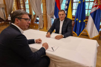Dodik: Upoznao sam Vučića sa prijetnjama koje dolaze iz Sarajeva