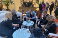 Dodik stigao u Brisel, razgovarao sa ambasadorima BiH u Belgiji