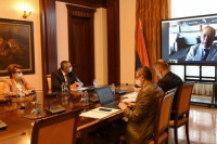 Višković sa Salinasom o projektu unapređenja zdravstvenog sistema