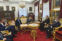 Dodik: Susret i razgovor sa vladikom Fotijem je veliko zadovoljstvo