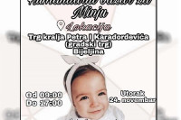 HUMANITARNI BAZAR U BIJELJINI Prodaja knjiga i igračaka za pomoć Minji