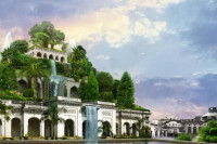 Viseći vrtovi iz Vavilona, jedno od sedam svjetskih čuda starog svijeta