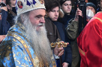 Hospitalizovan vladika David koji je služio liturgiju na sahrani patrijarha